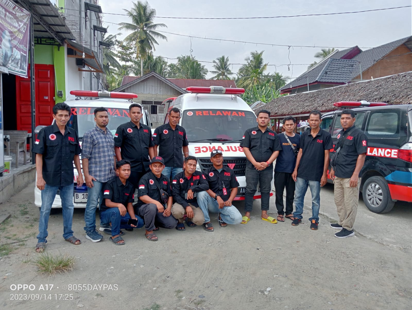 PAS Bawa pulang jenazah warga matang pasi peudada