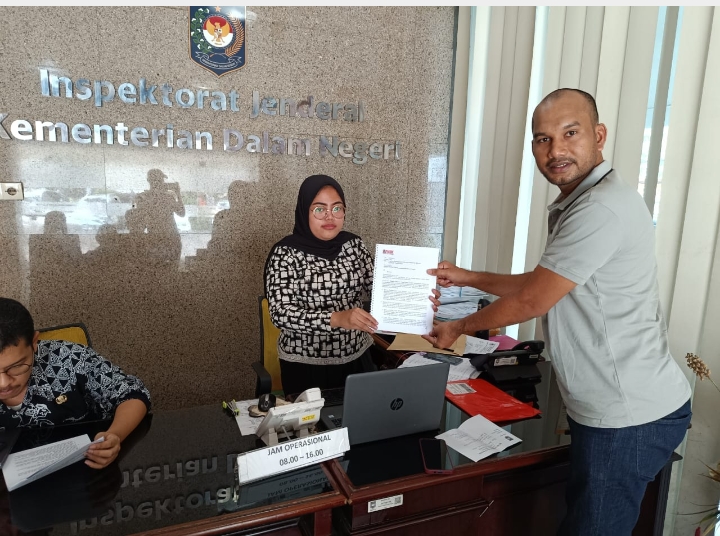 Diduga Dirikan Perusahaan Keluarga,PJ Bupati Nagan Raya Dilaporkan Ke Mendagri