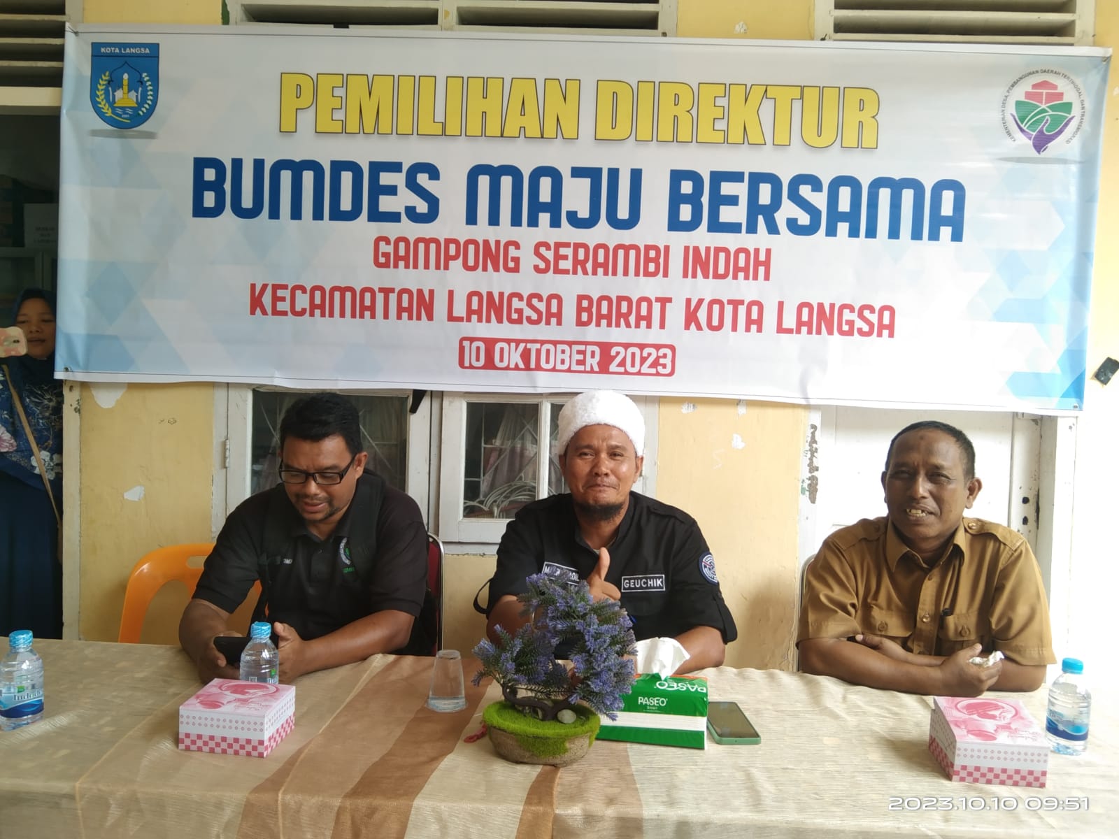 Pemilihan Direktur BUMDES Maju bersama Gampong Serambi Indah Berjalan Sukses