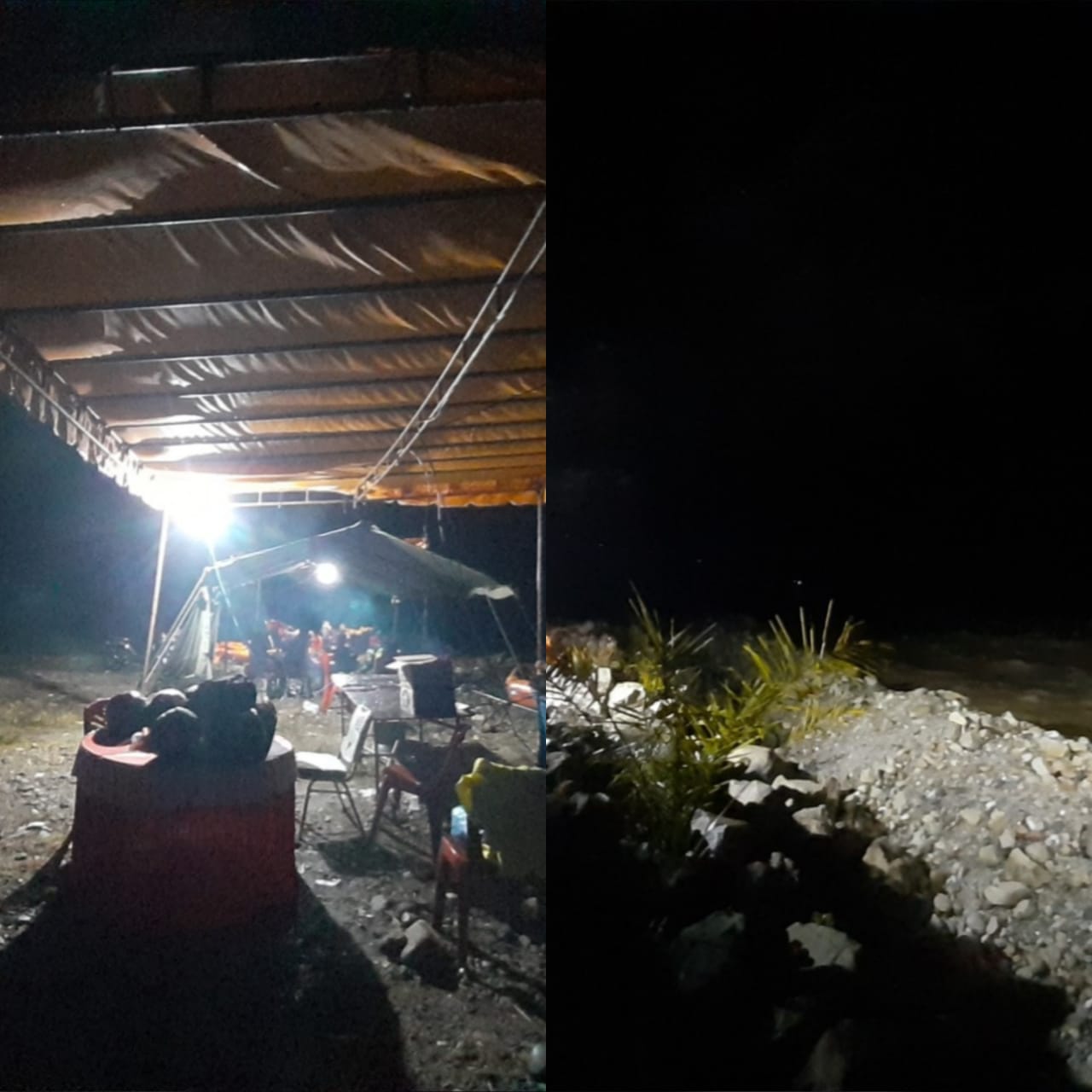 Tim Gabungan Kemanusian Masih melakukan pemantauan Malam Ini Di Lae Kombih Sekelang