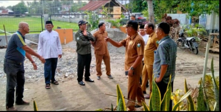 Pj Bupati Bireuen Aulia Sofyan Ph.D, dan Disdikbud serta MPA Tinjau beberapa Sekolah di Bireuen.