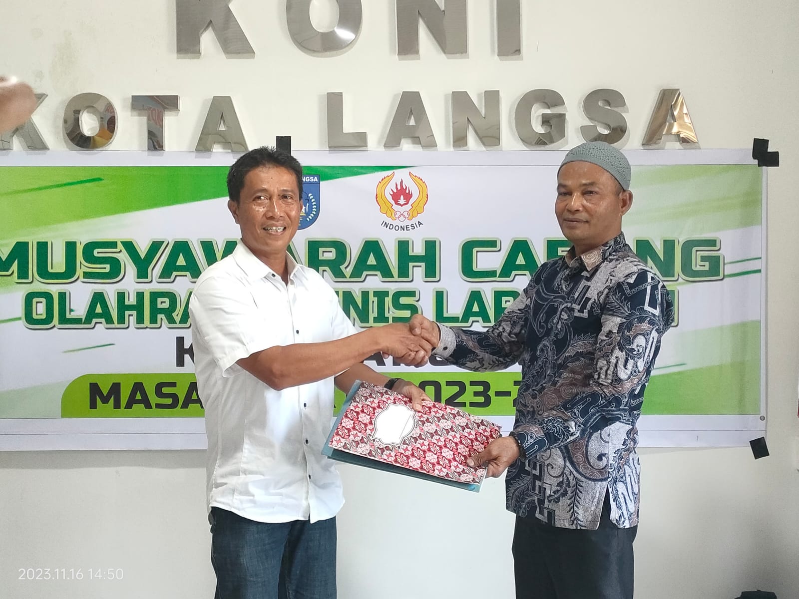 Iksan,SE Terpilih Menjadi Ketua PELTI Kota Langsa masa Bakti 2023-2028