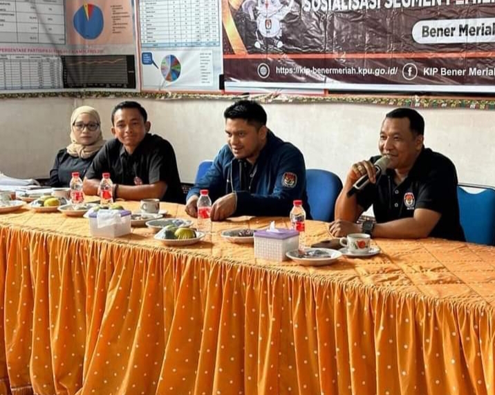 KIP Kabupaten Bener Meriah melakukan Sosialisasi Segmen Disabilitas di Aula Media Center KIP Kabupaten Bener Meriah,