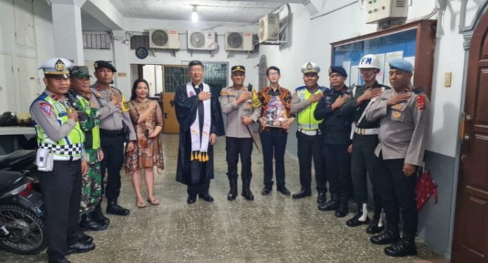 Kapolres Bireuen Pastikan Pengamanan Natal Berjalan Optimal