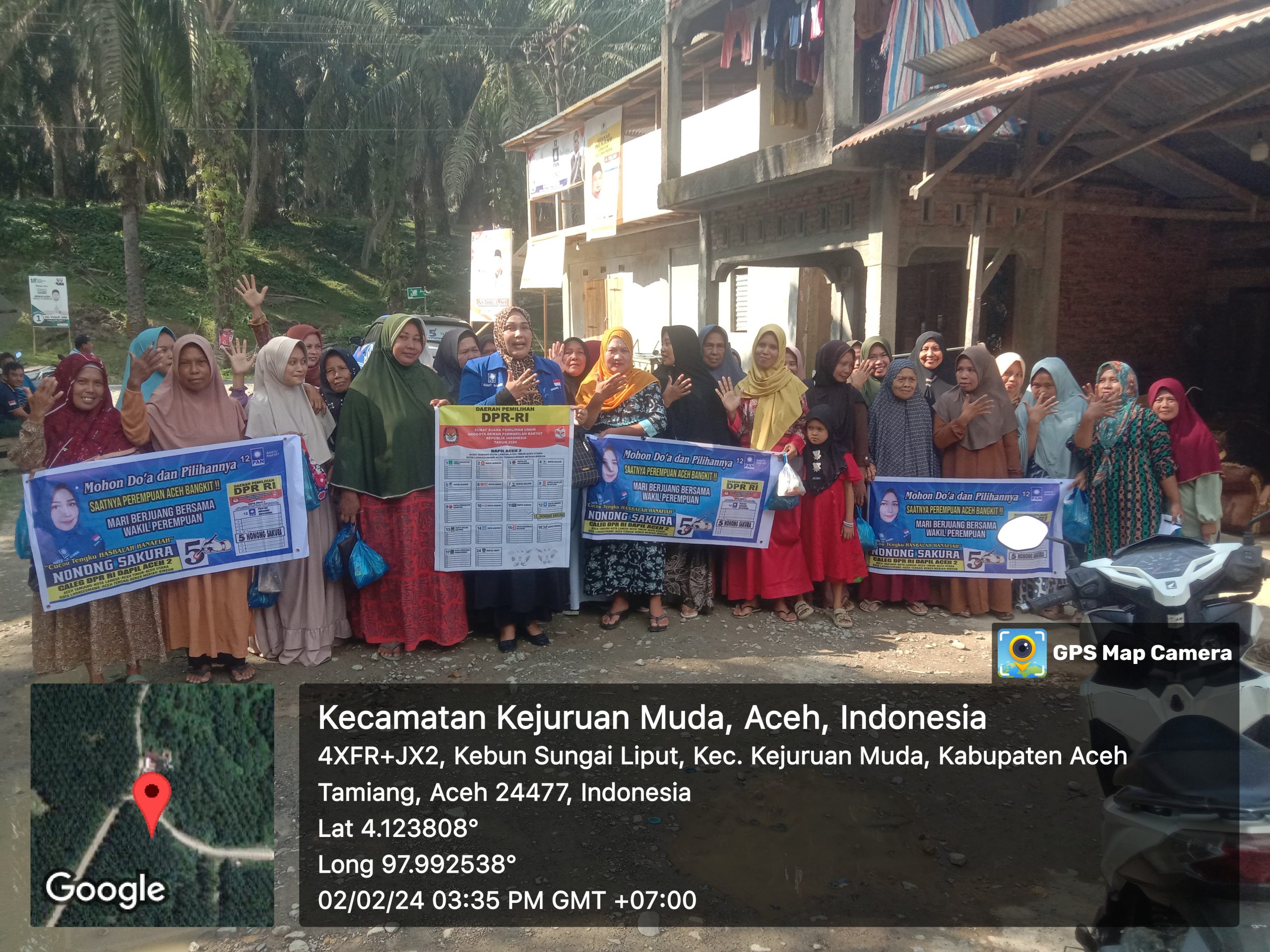 Mak Mak Rimba Sawang Aceh Tamiang Siap Antarkan Nonong Sakura Ke Senayan