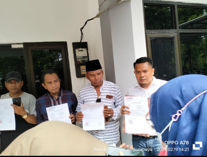 Aliansi Madura Indonesia Memenuhi Undangan Klarifikasi Bawaslu Kota Surabaya, Terkait Money Polityc (Serangan Fajar)