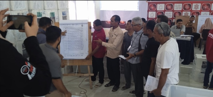 Rapat, Pleno Kecamatan Dewantara terjadi Ricuh,