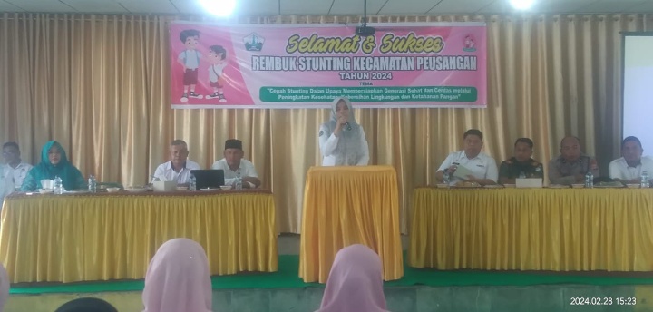 Kuat kan Zero lokus Stanting:Pesangan melaksanakan Rembuk Pelaksanaan Rembug Stunting,