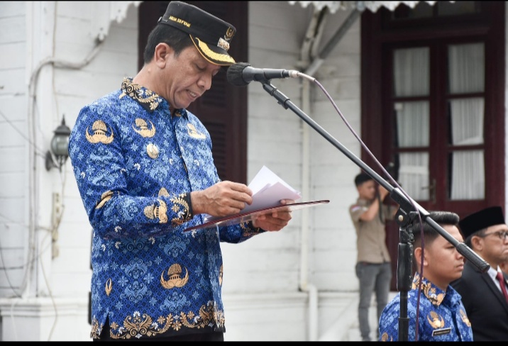 Peringatan upacara Bendera Hari Pendidikan Nasional (Hardiknas) Tahun 2024.