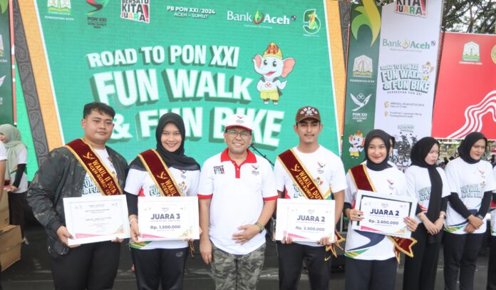 Rais dan Dwi Dinobatkan Sebagai Duta PON XXI Aceh