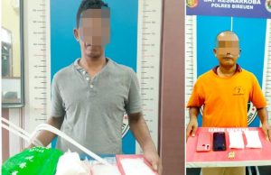 Tim Opsnal Satres Narkoba polres Bireuen berhasil Tangkap Pengedar Narkoba, Sita 951,55 Gram Sabu