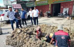 Ketua DPRK Langsa Jeffry Sentana Sidak PDAM Langsa