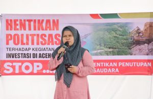 Tokoh Perempuan Tolak Politisasi Industri Di Aceh Barat