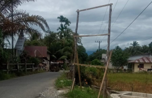 Baliho Cabup dan Cawabup Hakam-AYI Dirusak OTK