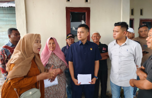 Di Akhir Masa Jabatan Nya Ketua DPRK Langsa Sementara Sidak Rumah Relokasi Timbang Langsa