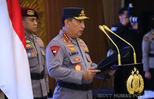 Kapolri Pimpin Pelantikan Sejumlah Kapolda dan Pengukuhan 2 Jabatan Baru di Polri