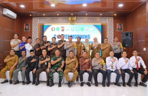 Kapolres Aceh Tamiang Coffe Morning Bersama Forkopimda