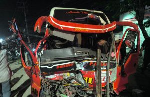 Empat Kendaraan Terlibat Kecelakaan, Satu Orang Meninggal Dunia