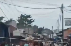 seruway Di Terjang Banjir , Tanggul Jebol