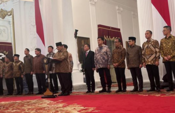 Ini Susunan Mentri Kabinet Merah Putih