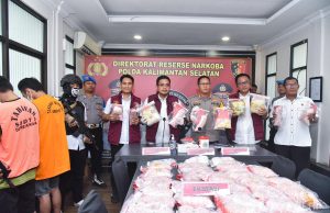 Peredaran 4,9 Kg Sabu dan 54.758 Ekstasi Jaringan Lintas Pulau Berhasil Digagalkan