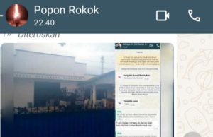 Setelah di beritakan pengawas pabrik rokok selera 165 yang berlokasi di Gampong Jawa Minta Take Down Berita