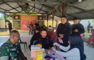 Peringati HUT KORPS BRIMOB POLRI Ke-79, Brimob Kompi 2 Batalyon B Pelopor Bersama PMI Kota Langsa adakan Donor Darah