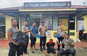 Implementasikan Asta Cita, Kapolsek Ranto Peureulak Pimpin Amankan Pelaku Tindak Pidana Penyalahgunaan Narkotika Jenis Ganja
