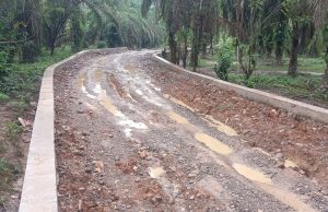 Dugaan Mark Up Proyek Talud di Desa simpang kiri, Dan tidak menggunakan Izin Galian C