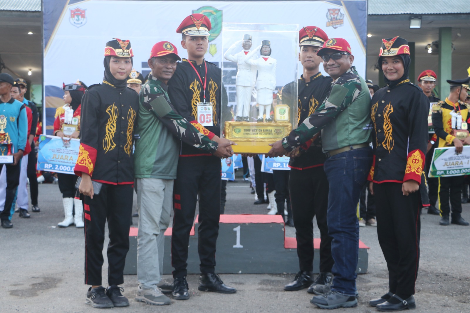 Upacara Penutupan Action Rimba IV Kodim 0104/Atim Berlangsung Meriah dan Khidmat