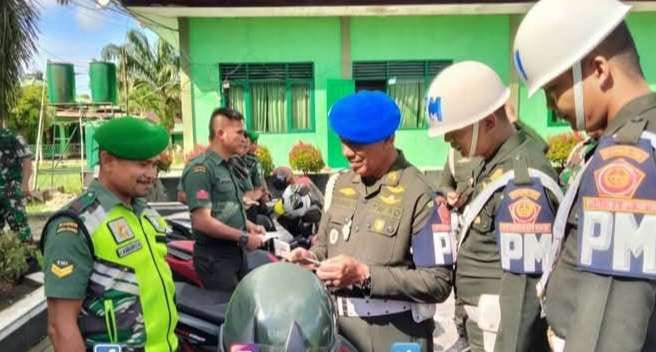 Kodim sosialisasikan Operasi Gaktib dan Yustisi Kepada Prajurit.