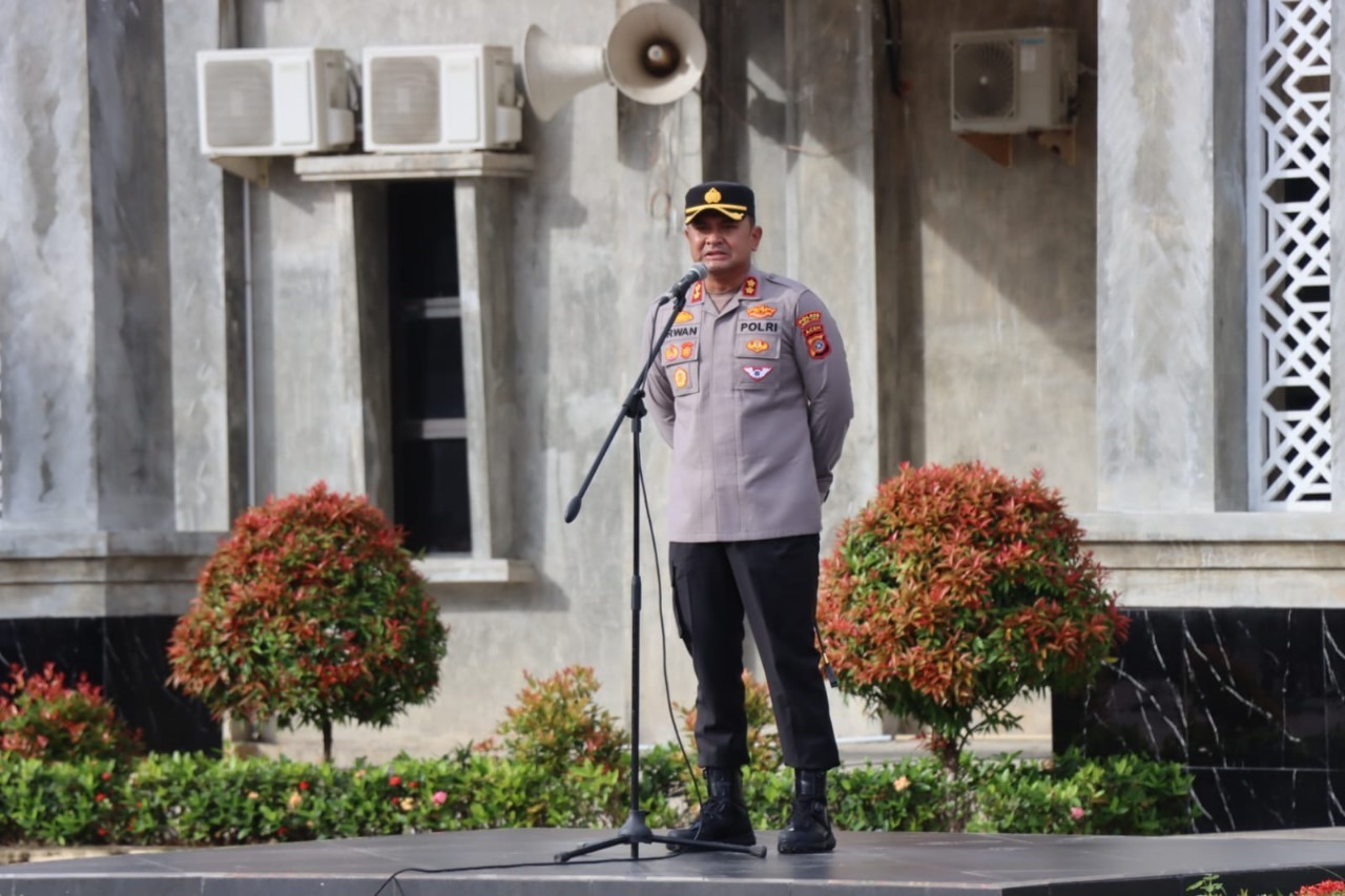 Pimpin Apel Perdana, Ini yang Ditekankan Kapolres Aceh Timur