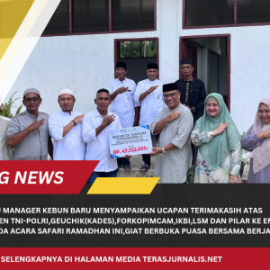 PTPN IV Regional VI Mengadakan Kegiatan Safari Ramadhan Dan Berikan Santunan Anak Yatim