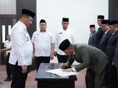Bupati Lantik 13 Pejabat Pimpinan Tinggi Pratama dan 17 Pejabat Fungsional Pemerintah Kabupaten Aceh Tamiang